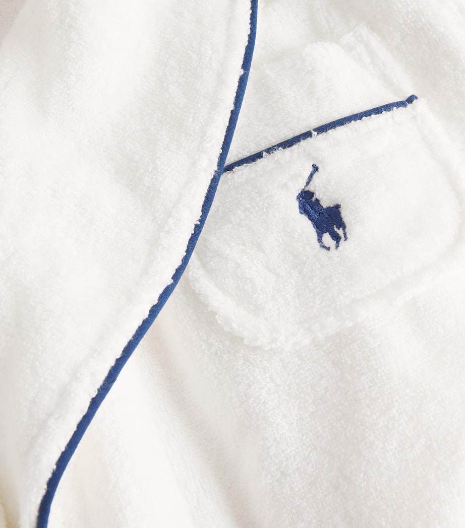 Cotton Terry Robe WHITE CLOUD Image 5