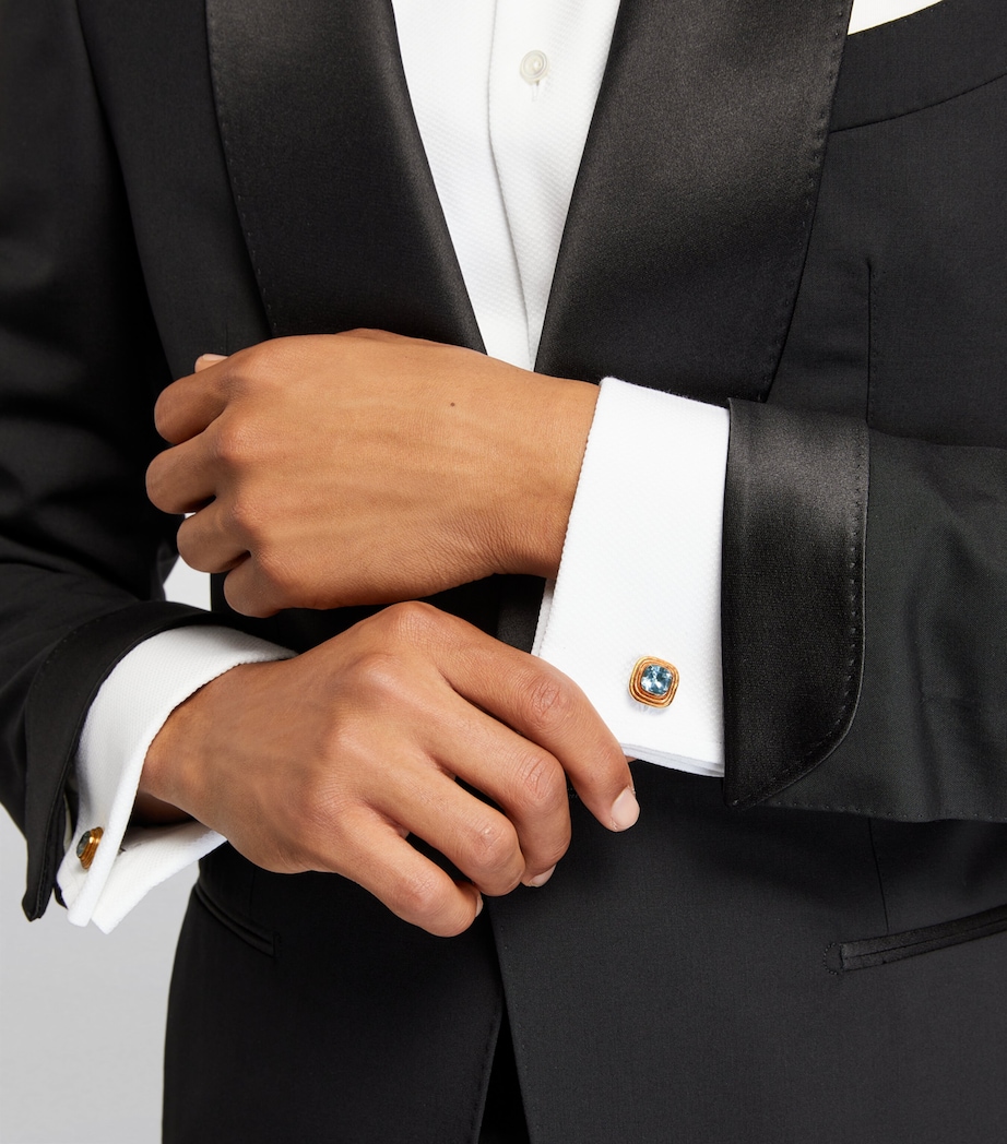 Topaz Cufflinks TOPAZ / GOLD Image 4