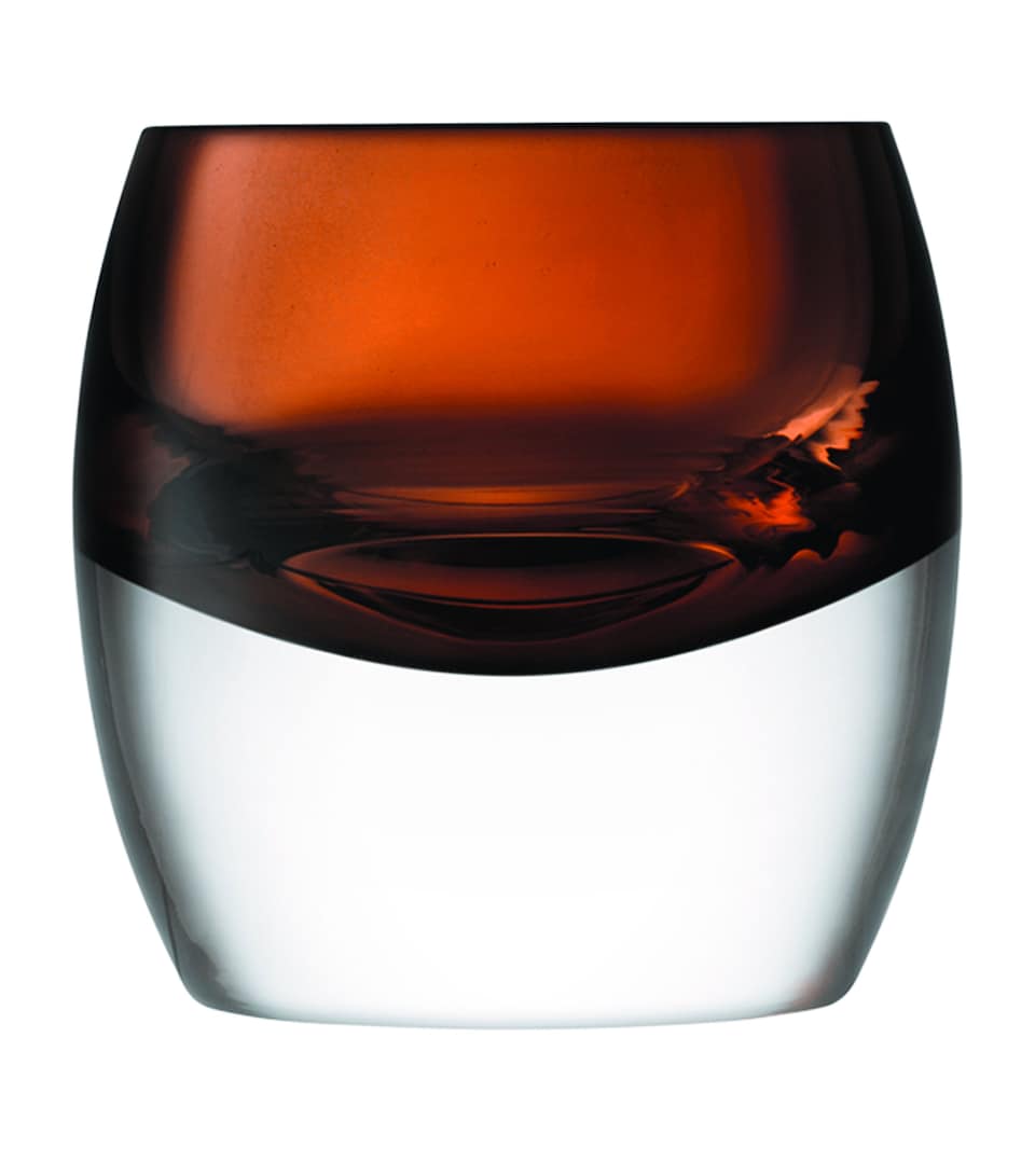 LSA International Whisky Club Tumbler (Set of 2) Peat Brown