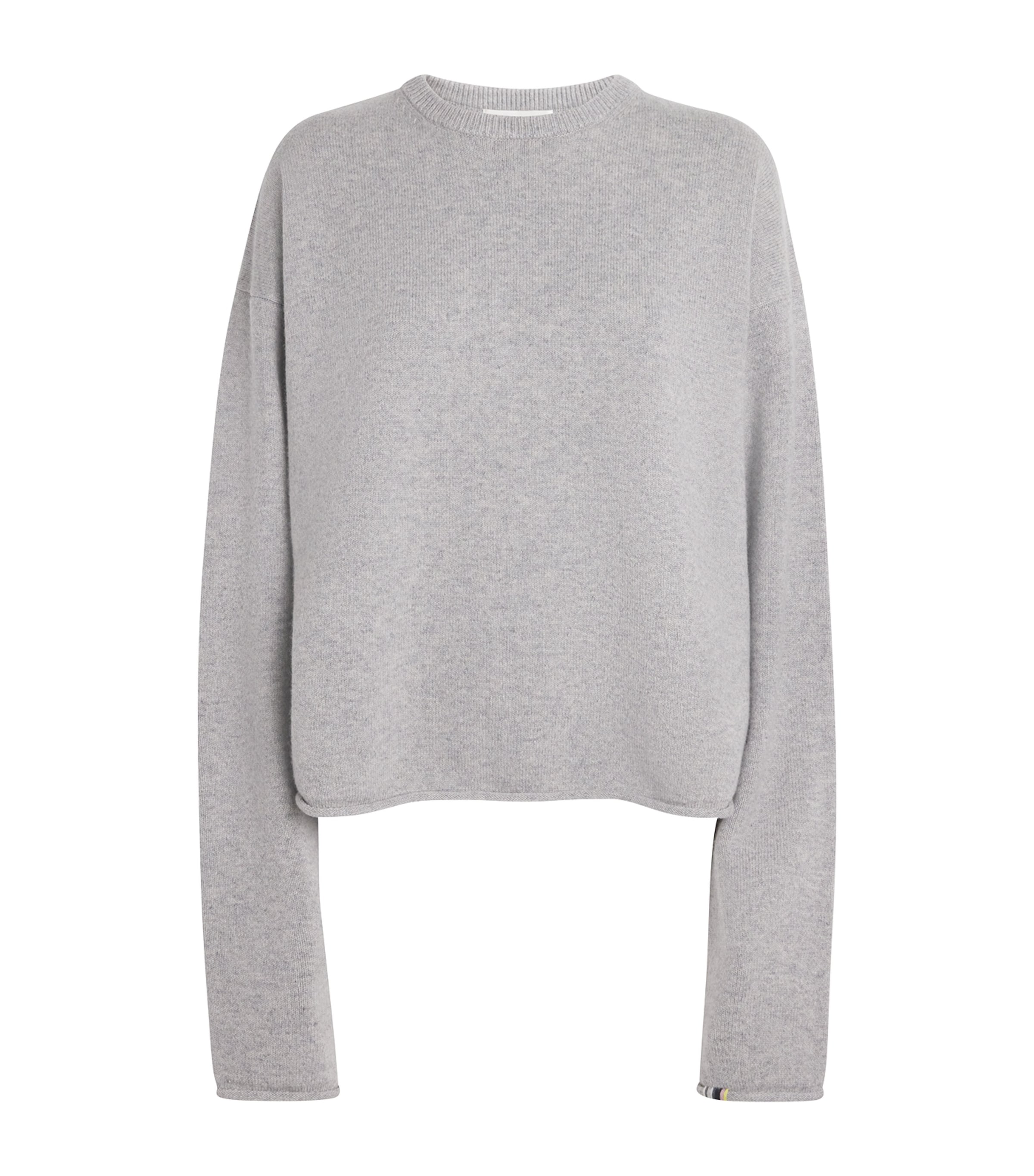 Extreme Cashmere Cashmere-blend No.426 Comfy Sweater In Gray