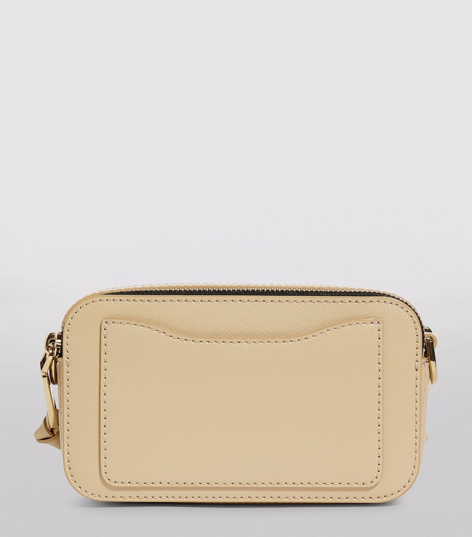 The Marc Jacobs Leather Snapshot Camera Cross-Body Bag 223 KHAKI Image 3