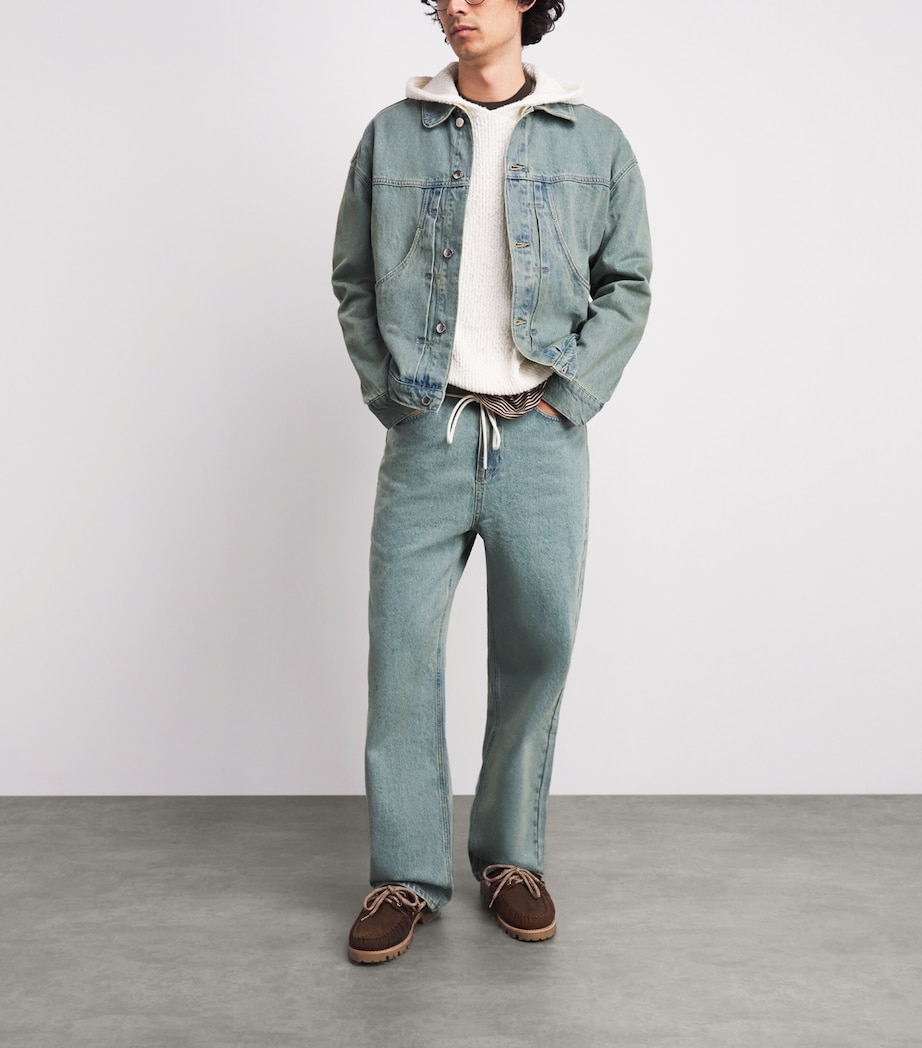 about:blank Mens Denim Jacket Murky Wash Image 2