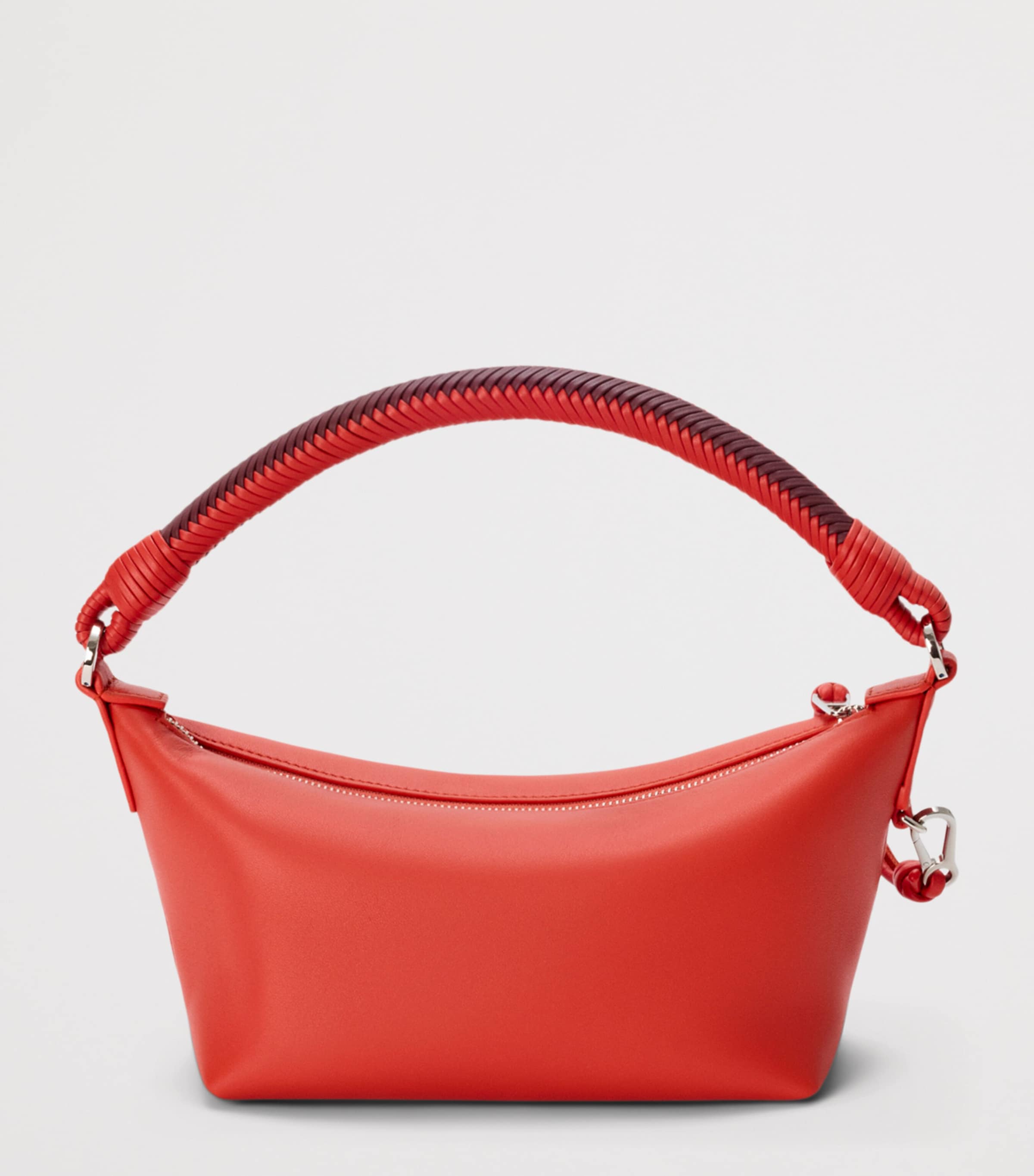 LOEWE Lambskin Cala Top-Handle Bag Sunrise Orange/pink Image 4