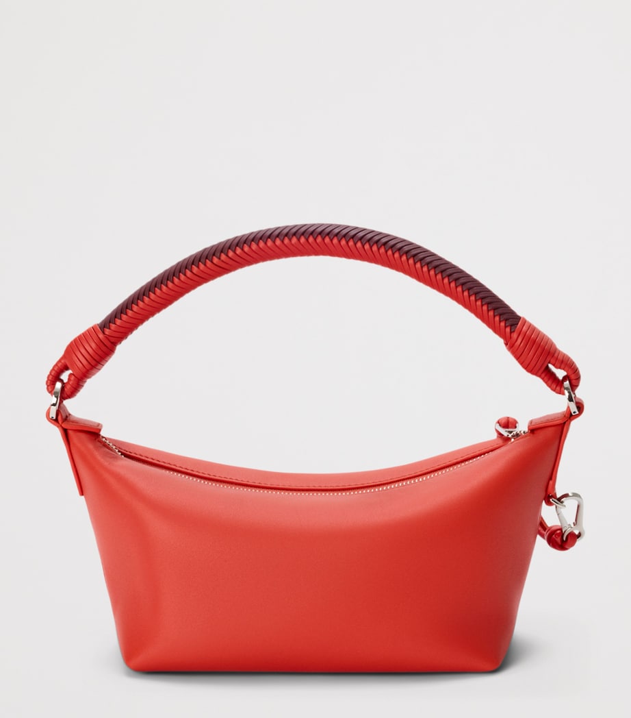LOEWE Lambskin Cala Top-Handle Bag Sunrise Orange/pink Image 4