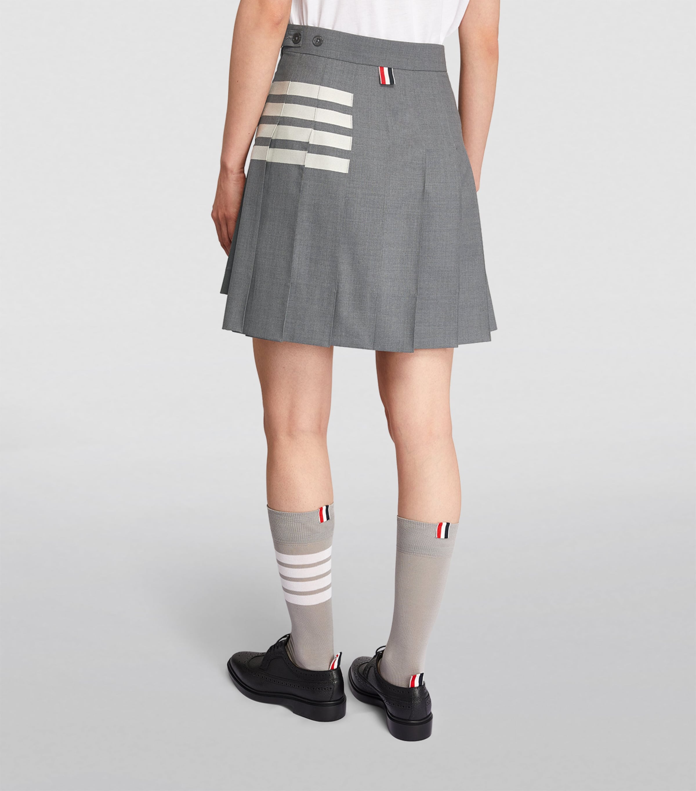 ミニスカート THOM BROWNE SS23 Thom Browne Skirts (FKK109A Y5501680) Thom Browne Pleated Mini Skirt | Harrods QA