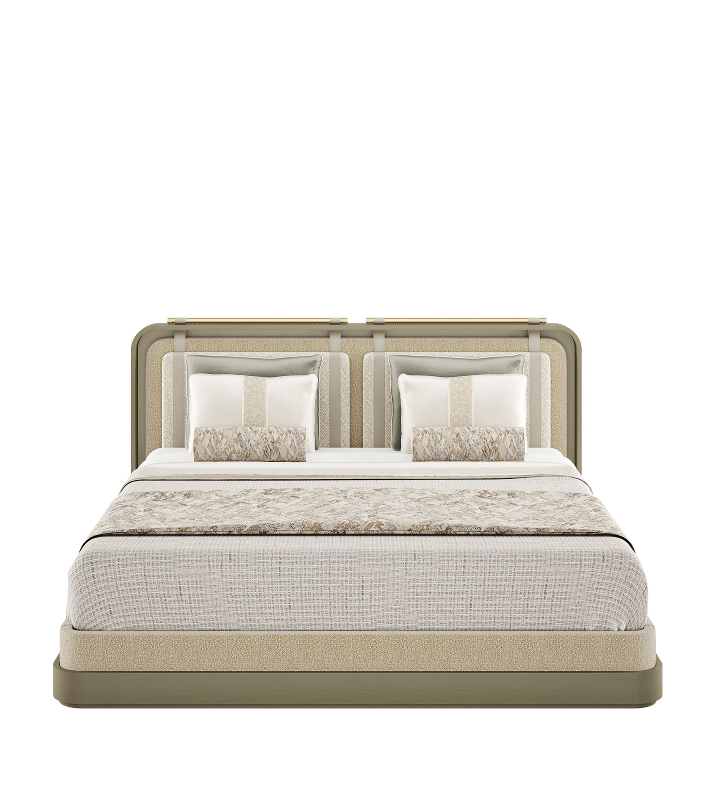 Lamu Bed BEIGE Image 1