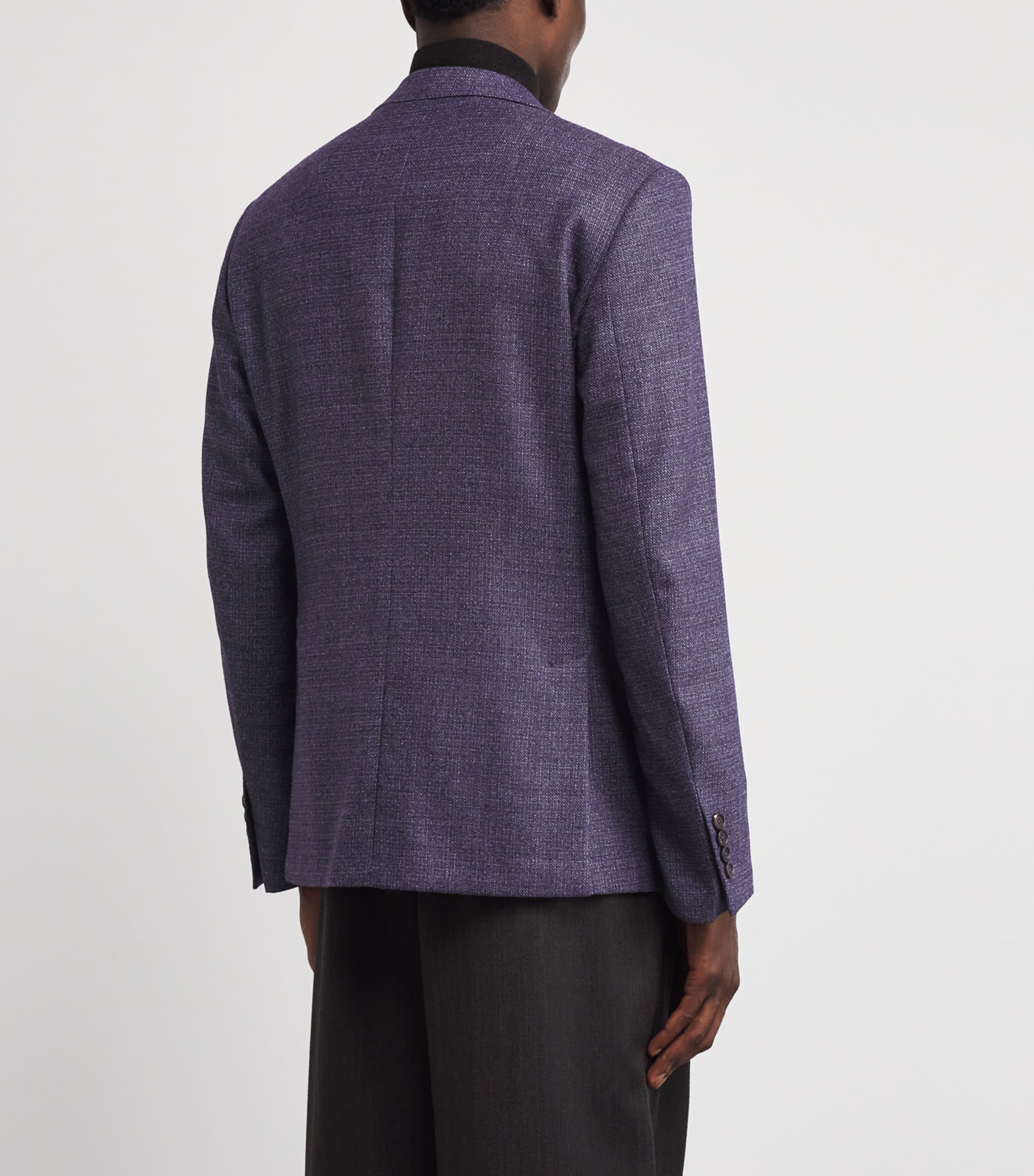 Wool Blazer 75 VIOLET Image 4