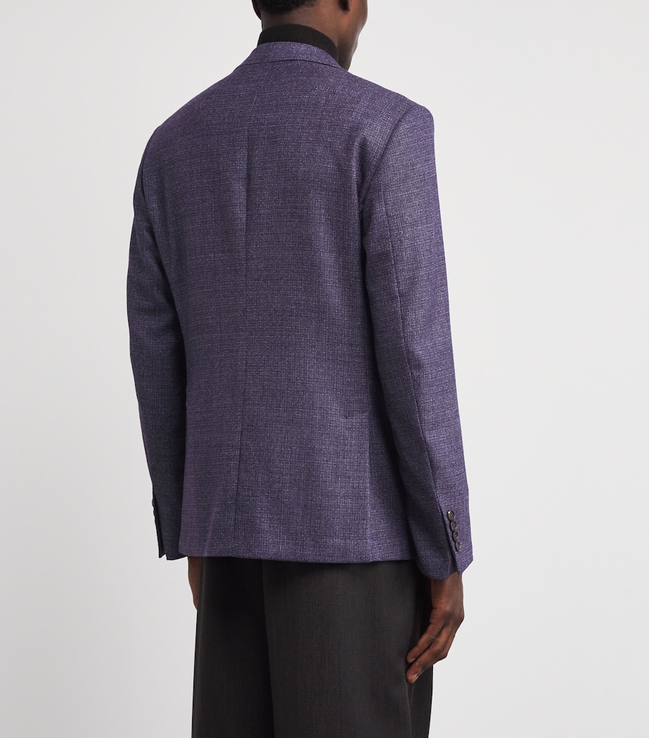 Wool Blazer 75 VIOLET Image 4