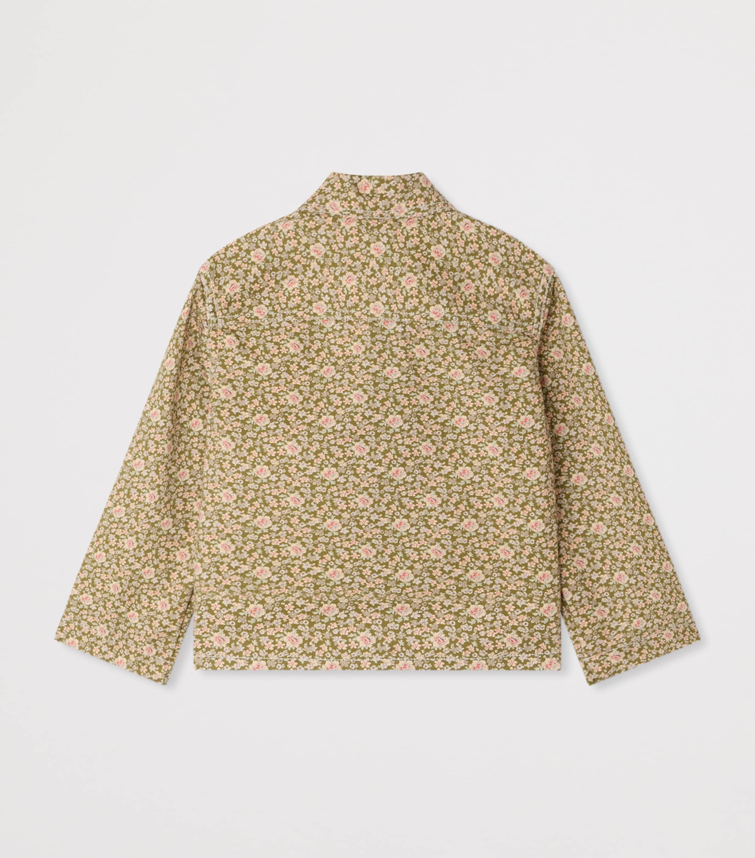 Floral Linda Denim Jacket (10-14 Years) FL OLIVE Image 2