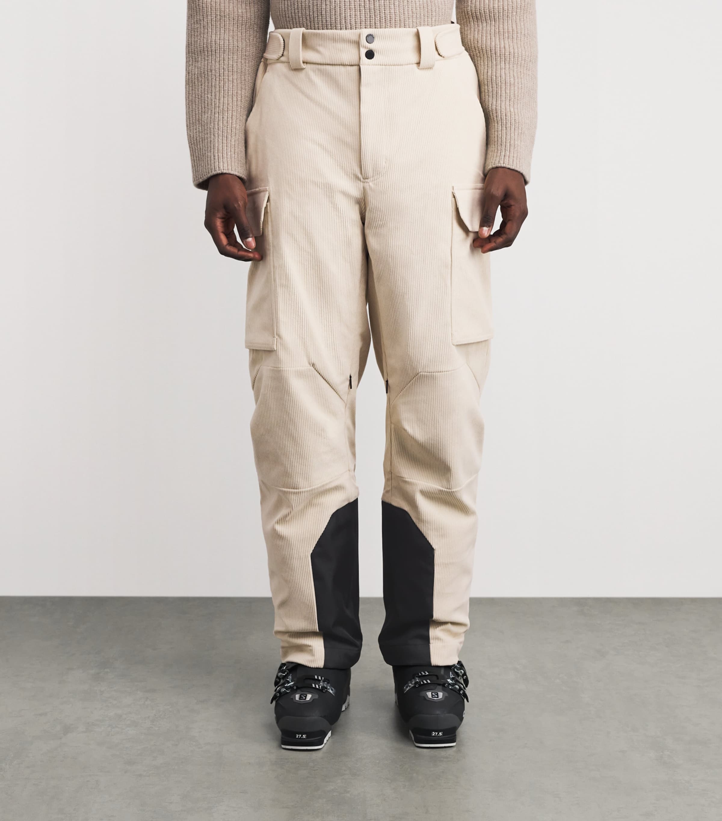 Water-Repellent Corduroy Arpixo Ski Trousers 10900 DESERT Image 3