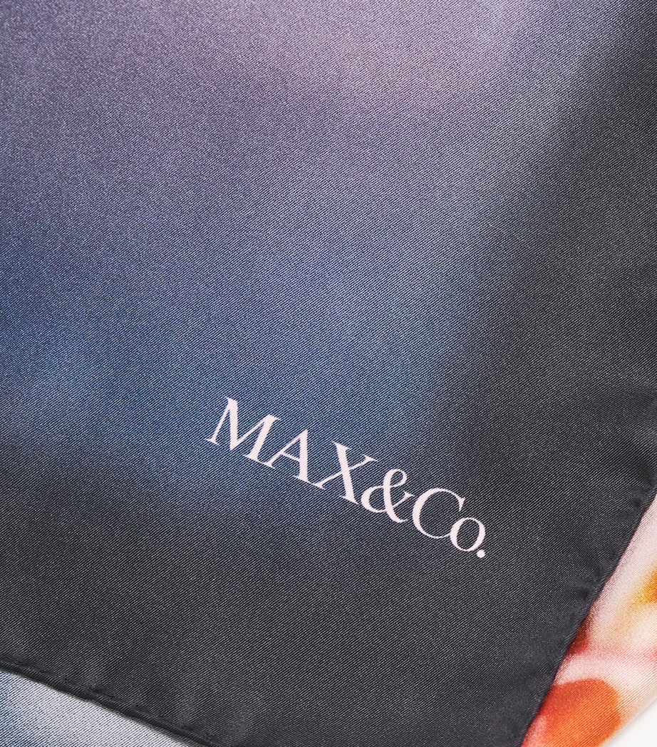 Silk Orchid Stole Scarf ORCHIS ROSE Image 5