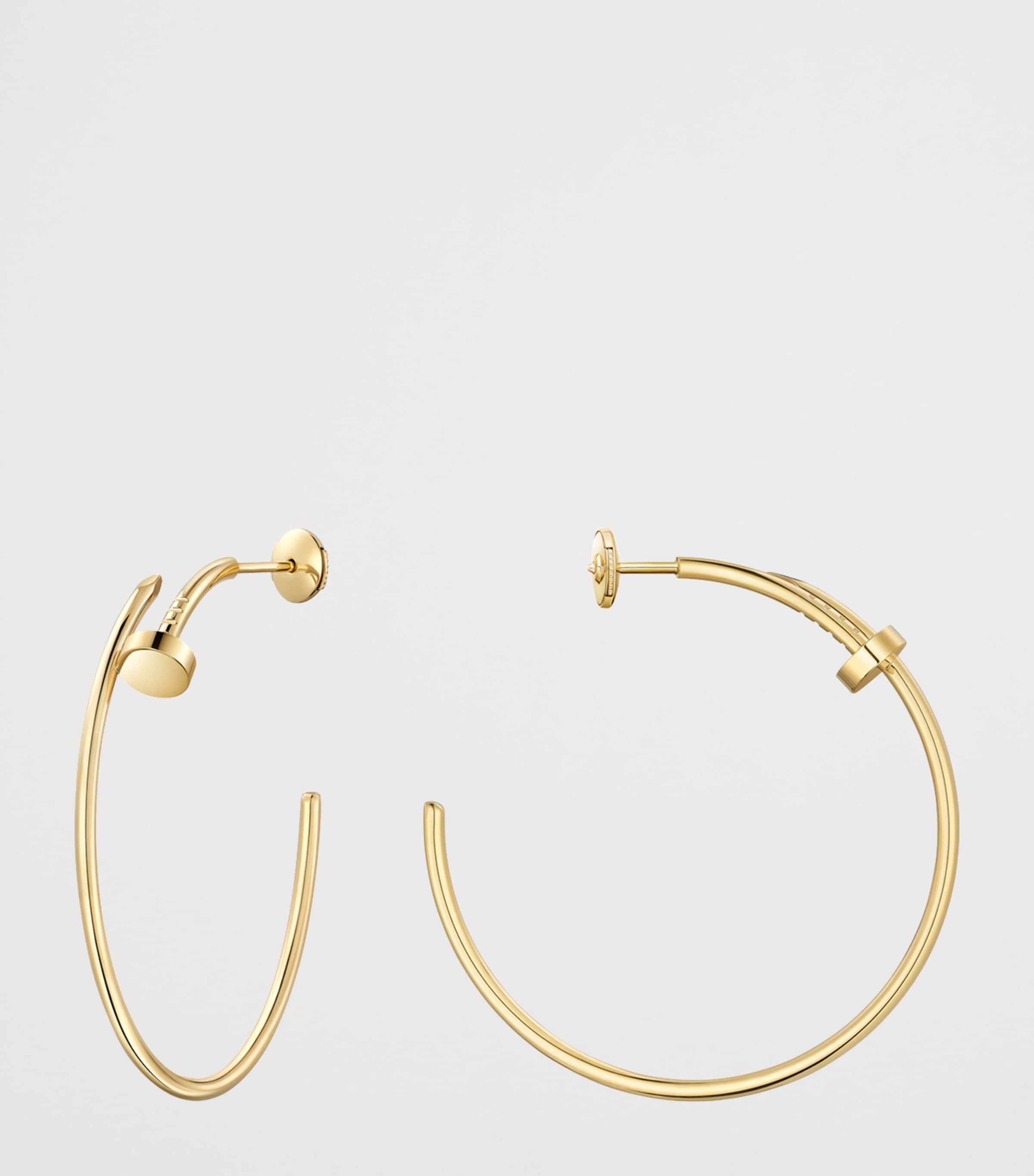 Cartier Yellow Gold Juste un Clou Hoop Earrings Yellow Gold Image 2
