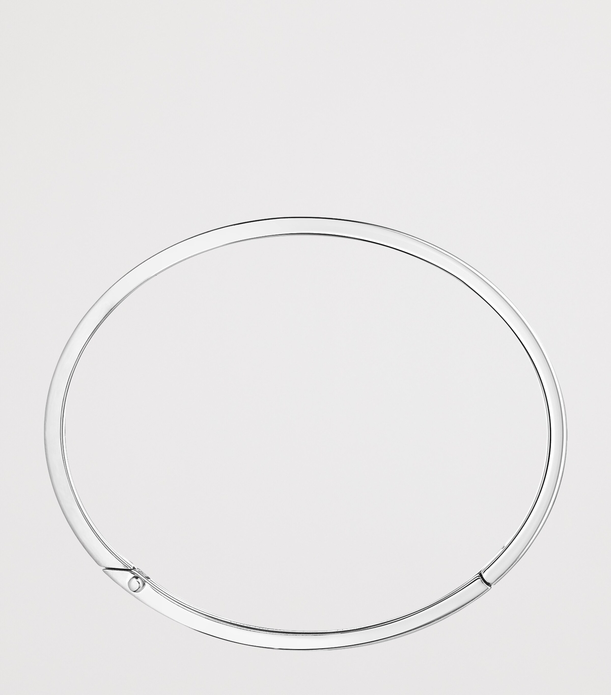 Boucheron Small White Gold and Diamond Quatre Black Edition Bangle White Gold Image 2