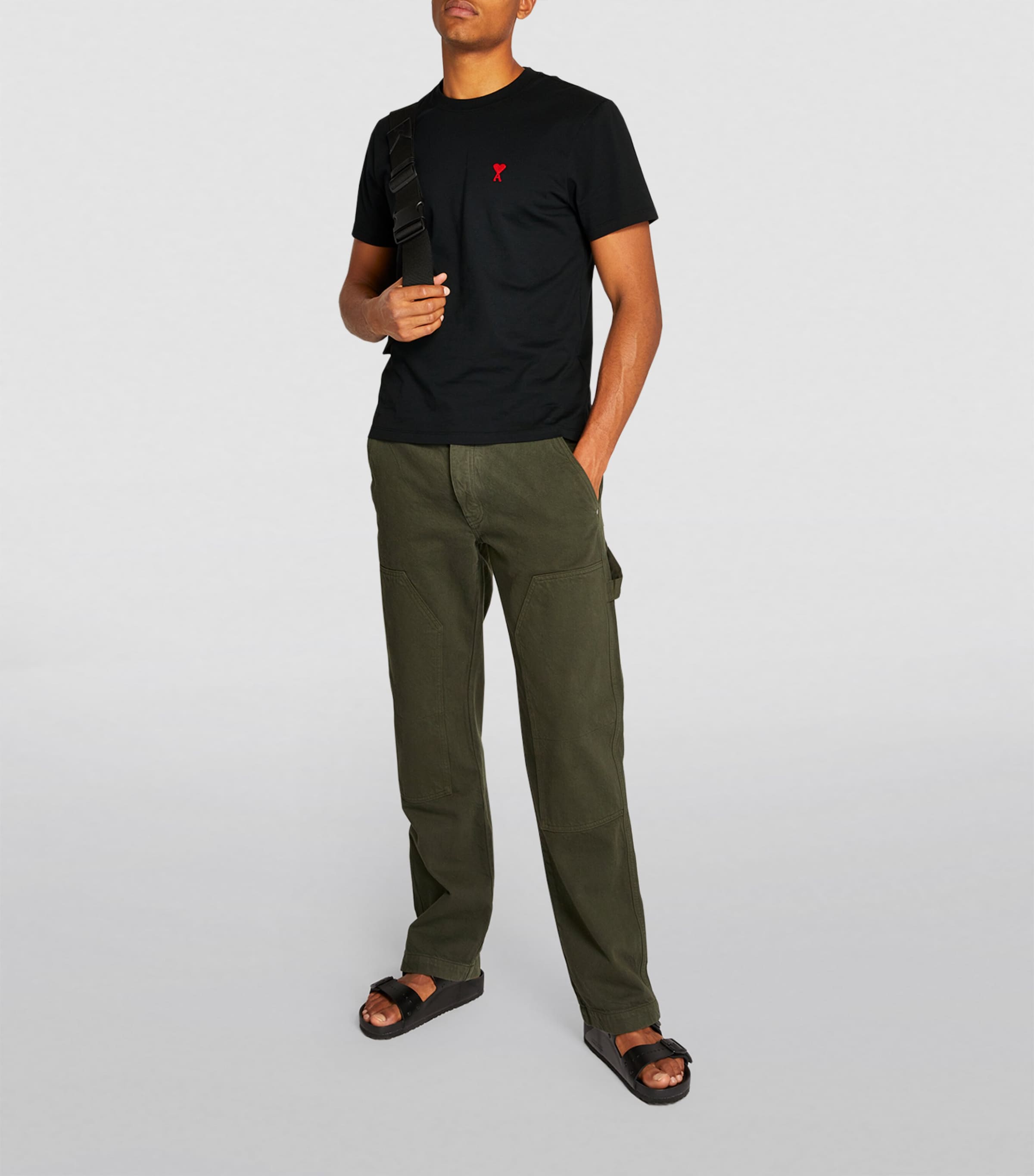 Organic Cotton Ami de Coeur T-Shirt BLACK/001 Image 2