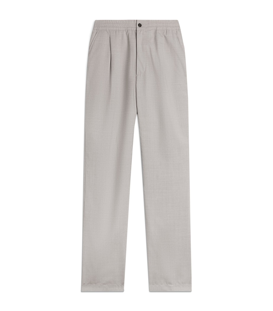 Dunhill Mens Wool Casual Trousers Image 1
