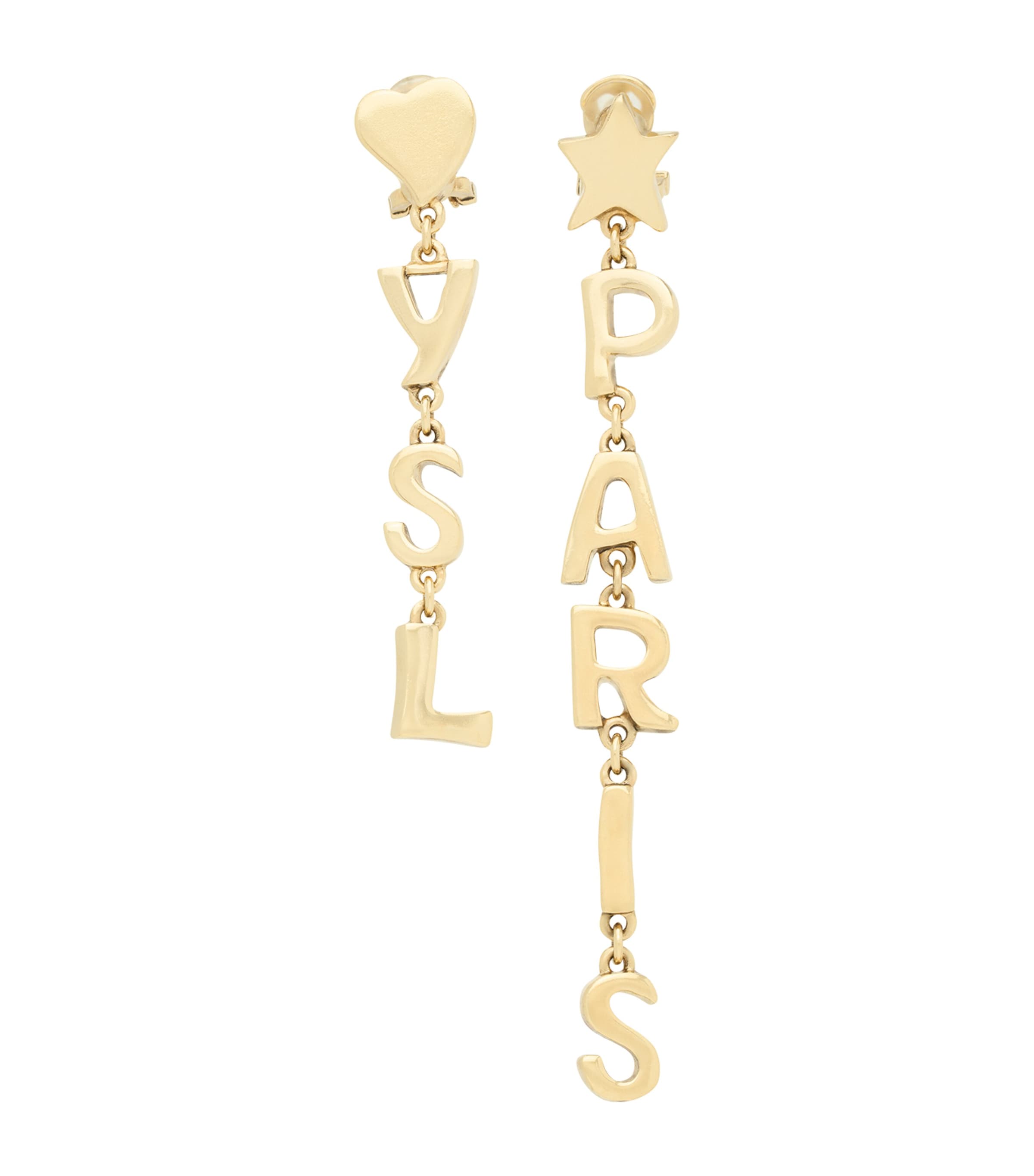 Saint Laurent Paris Drop Earrings Image 1