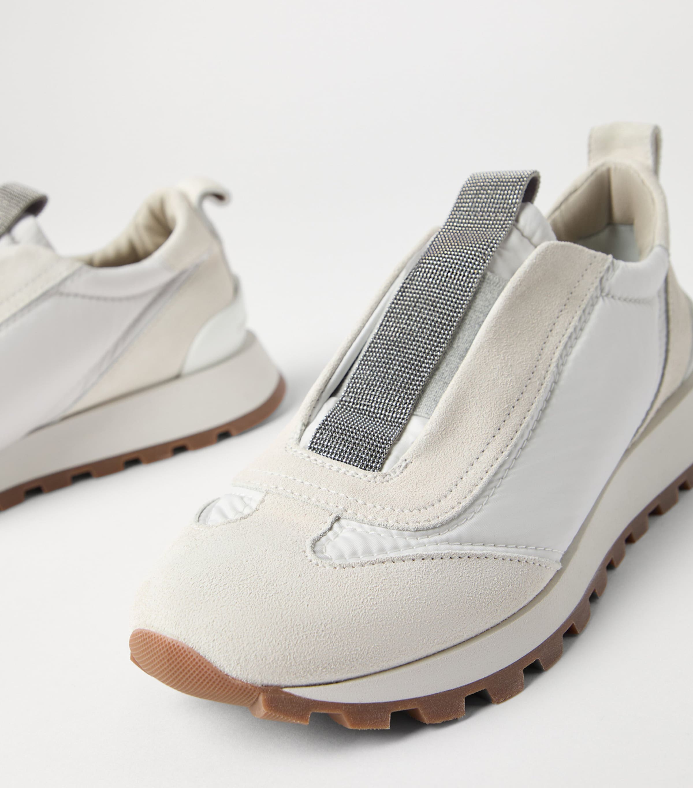 Suede Technical Sneakers C6280 Image 6