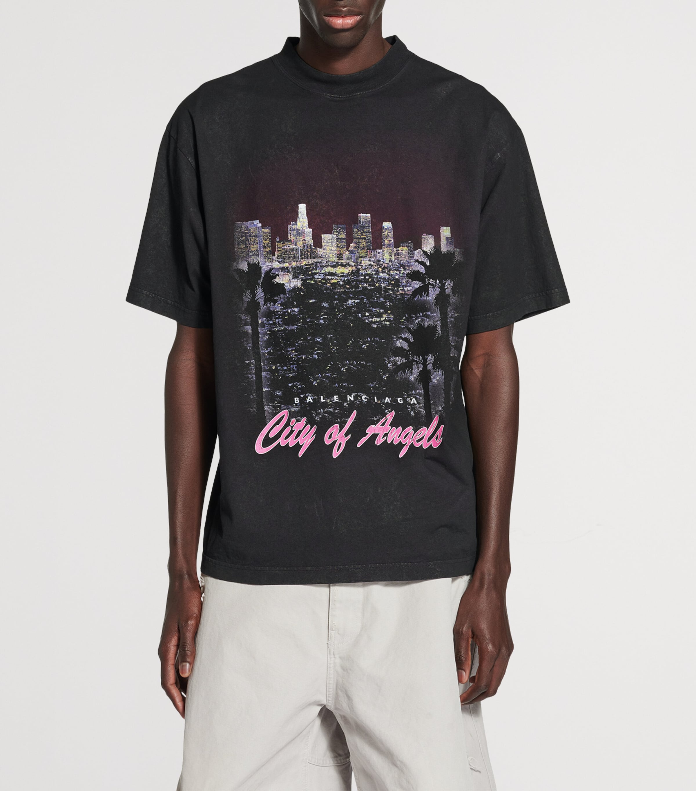 Oversized Cotton Printed T-Shirt 1041 Image 2