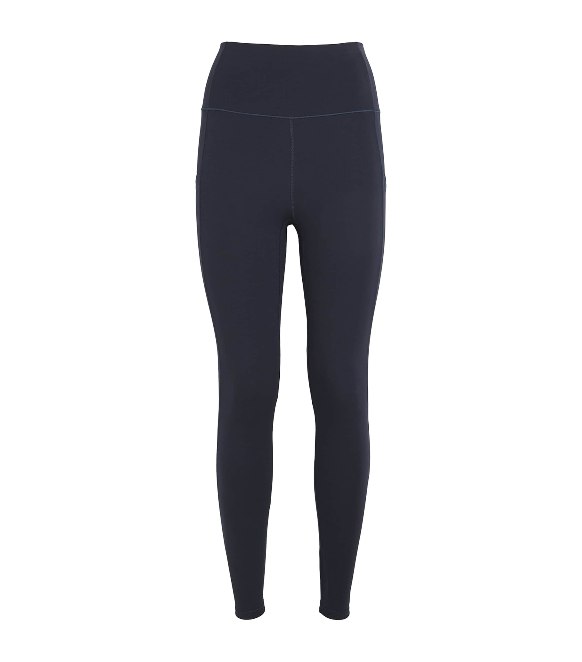 Varley Freesoft Cropped Stretch-jersey Leggings In Navy