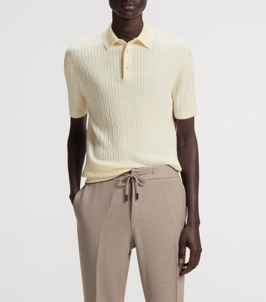 Silk-Cotton Polo Shirt 118 Image 2