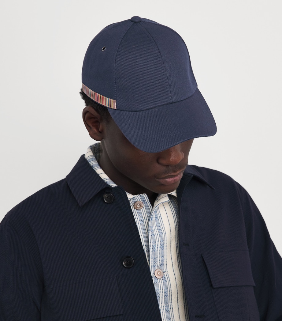Paul Smith Signature Stripe Baseball Cap Image 2