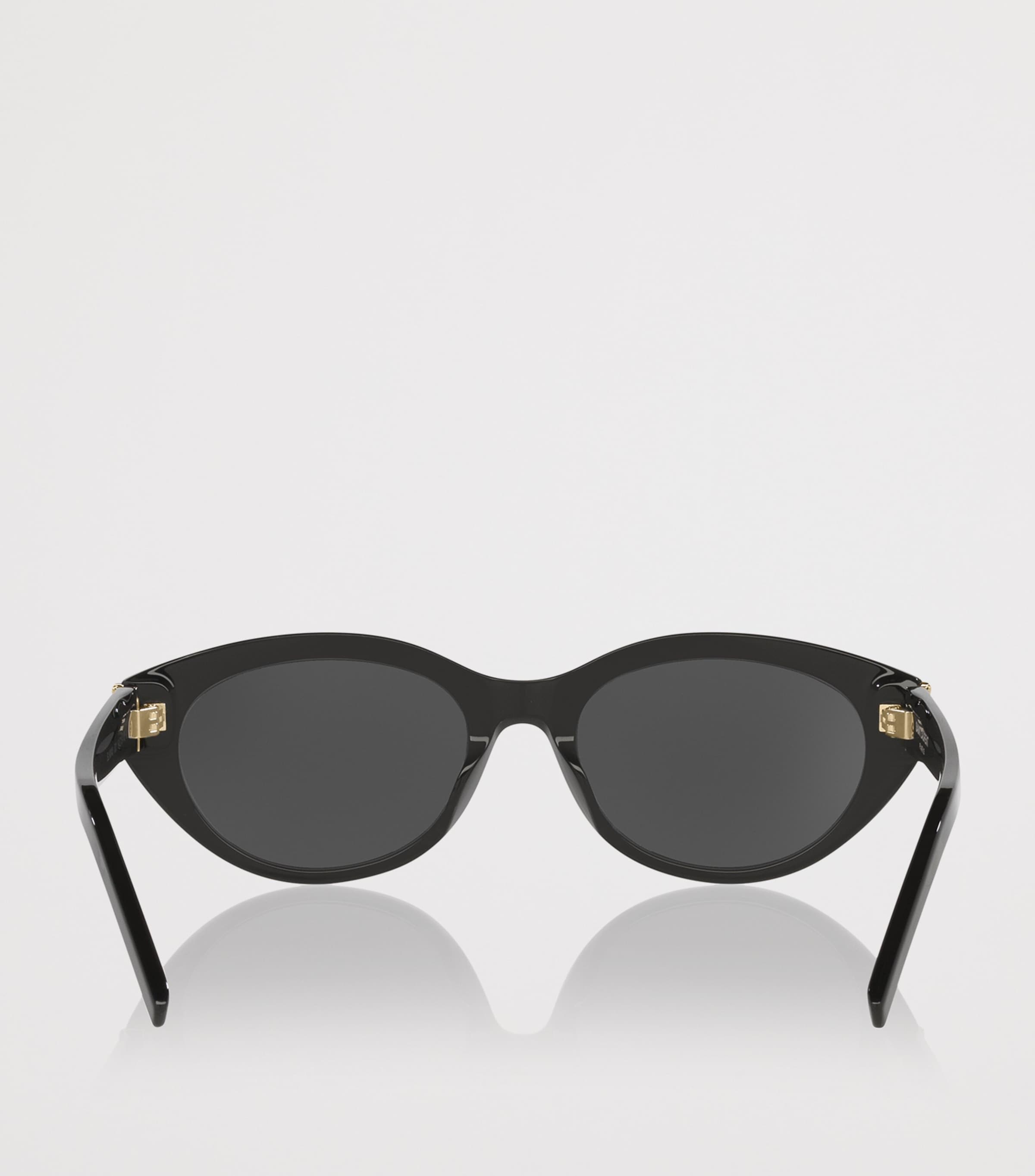 Acetate Round Sunglasses 1100A1 Image 4
