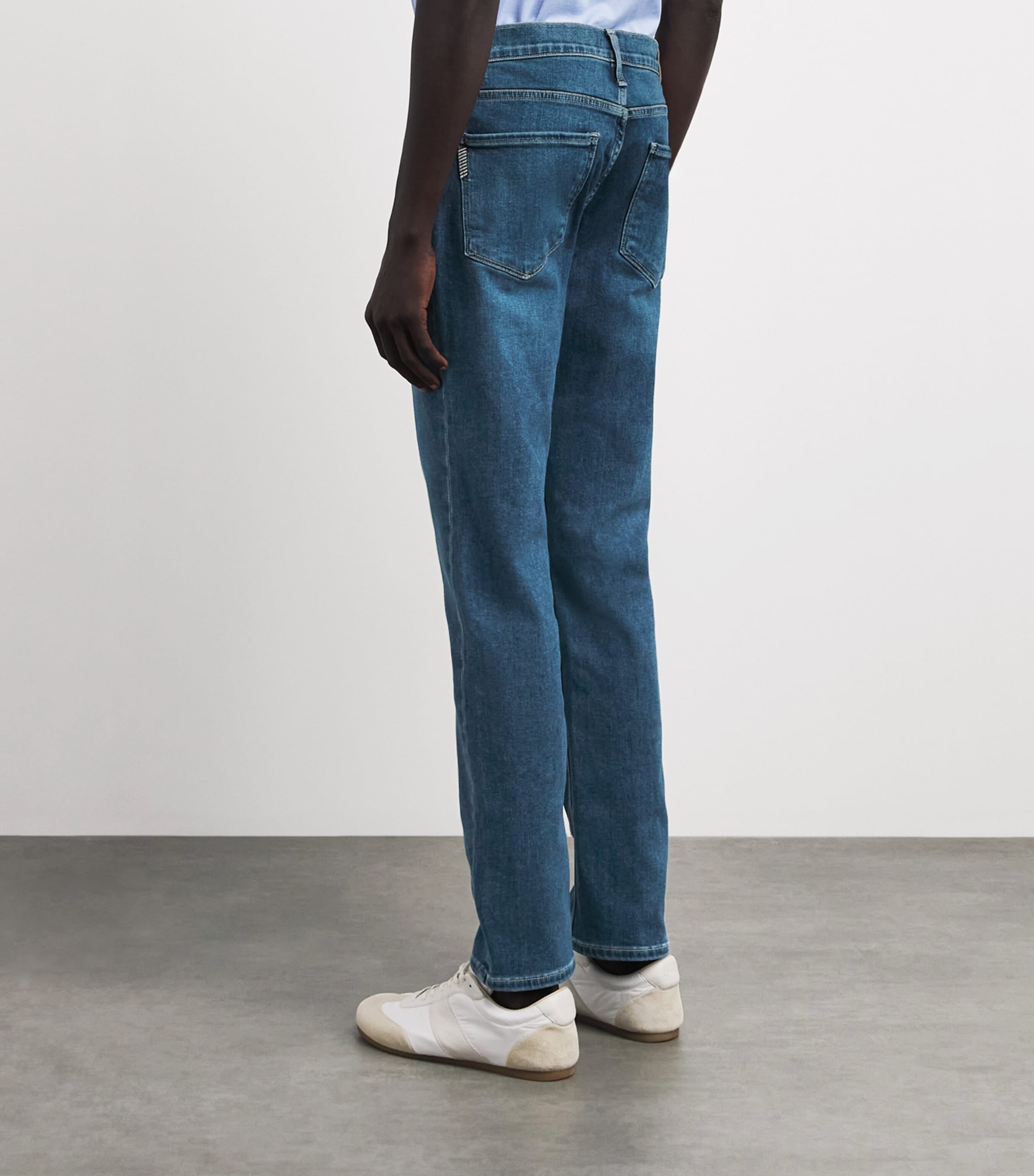 PAIGE Mens Federal Slim Jeans Bushman Image 5