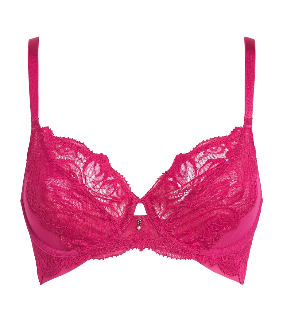 Wacoal Womens Abéllia Underwire Bra Vivacious Pink (vik) Image 1