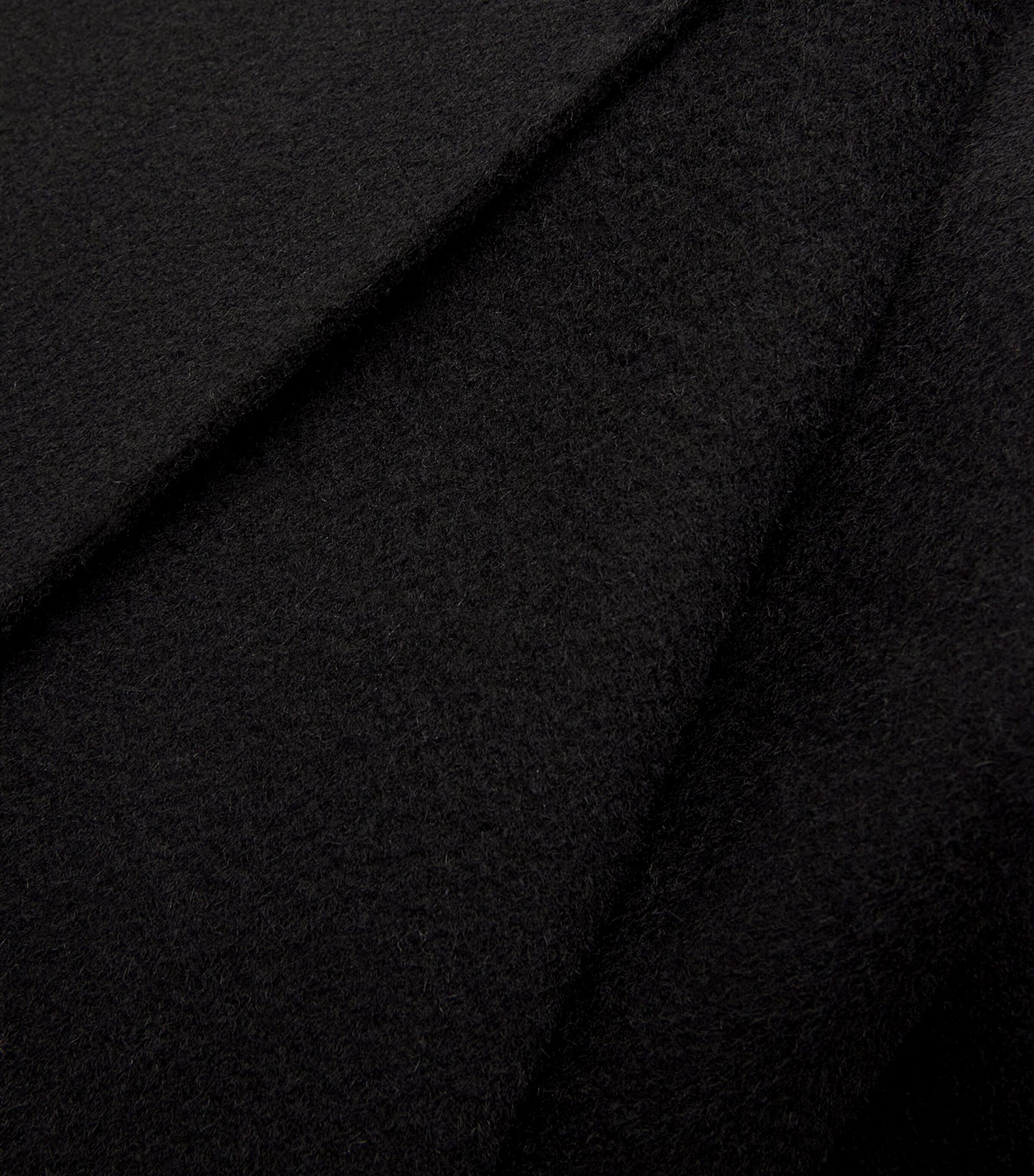 Wool-Cashmere Wrap Coat BLACK Image 5