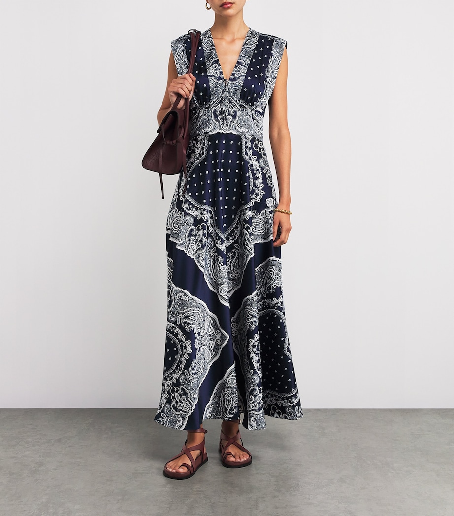 Leather Jalen Slim Sandals MERLOT Image 6