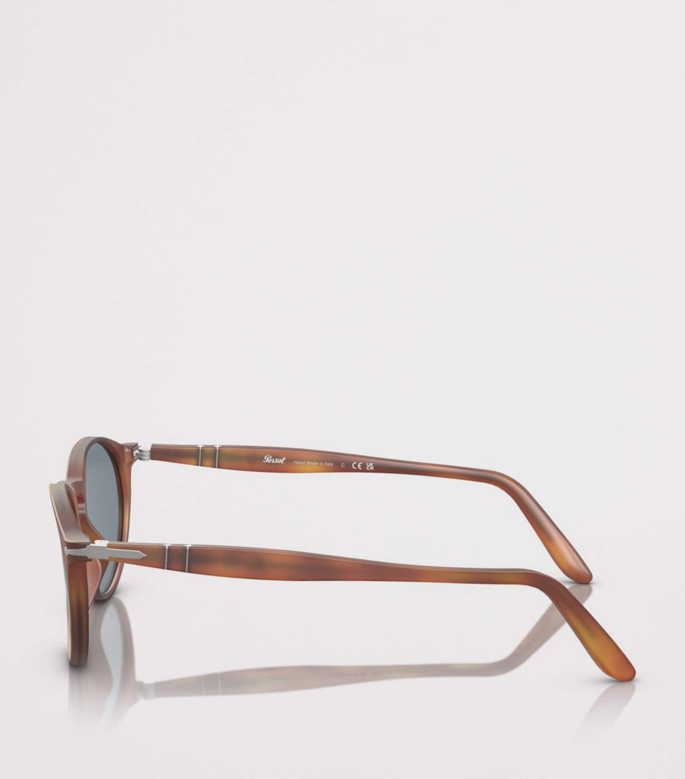 Persol Round Sunglasses Brown Image 3