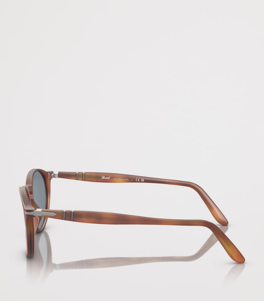 Persol Round Sunglasses Brown Image 3