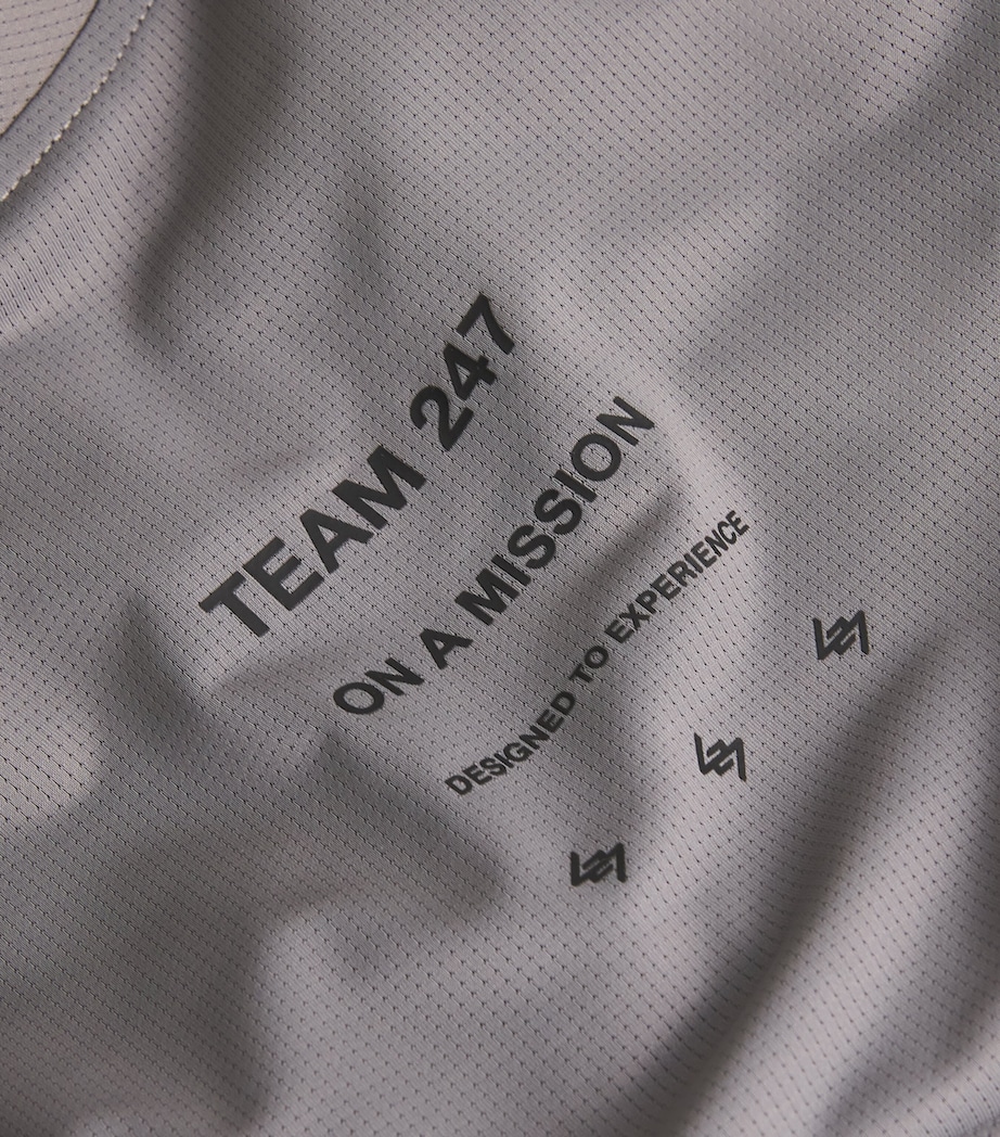 Mesh Trail Running T-Shirt STEEL Image 5