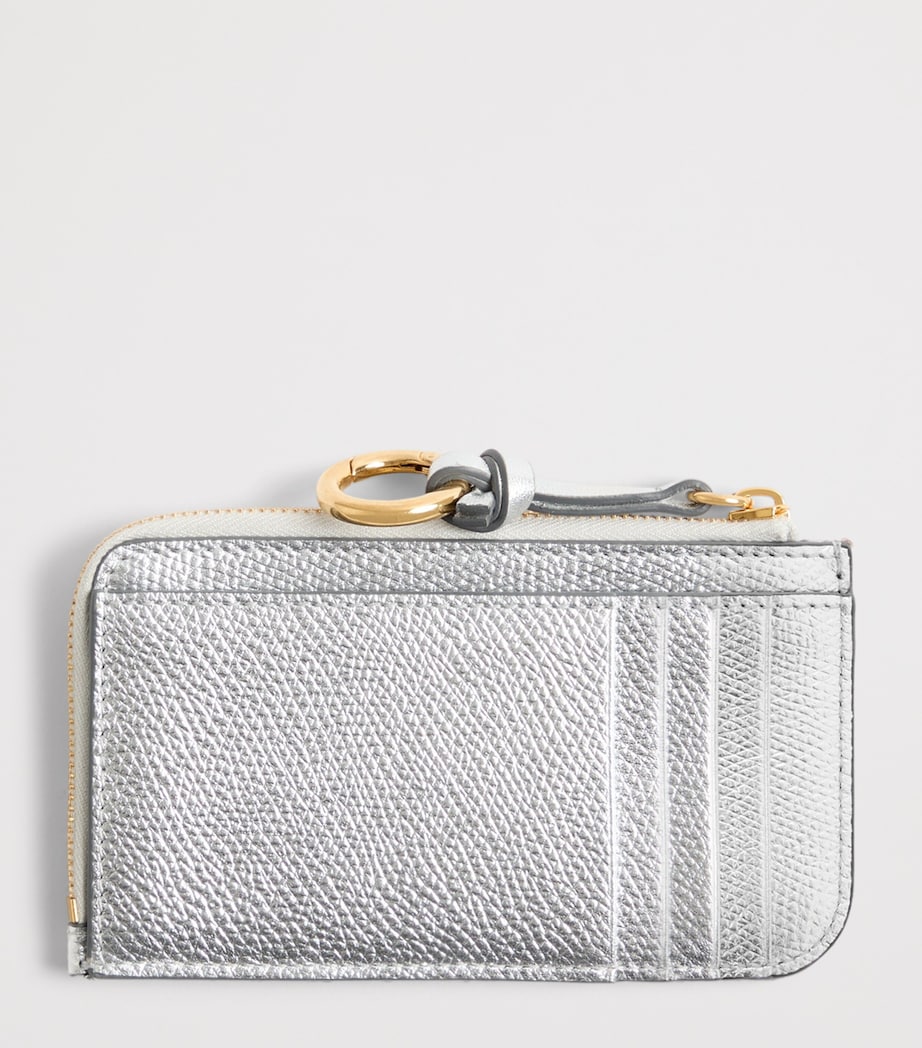 Valentino Garavani Embroidered Floral Card Holder Image 3
