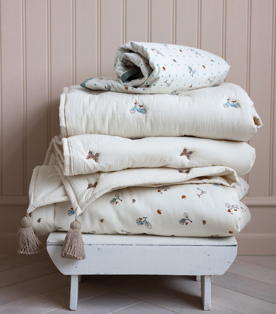 Embroidered Butterfly Blanket BUTTERFLY Image 3