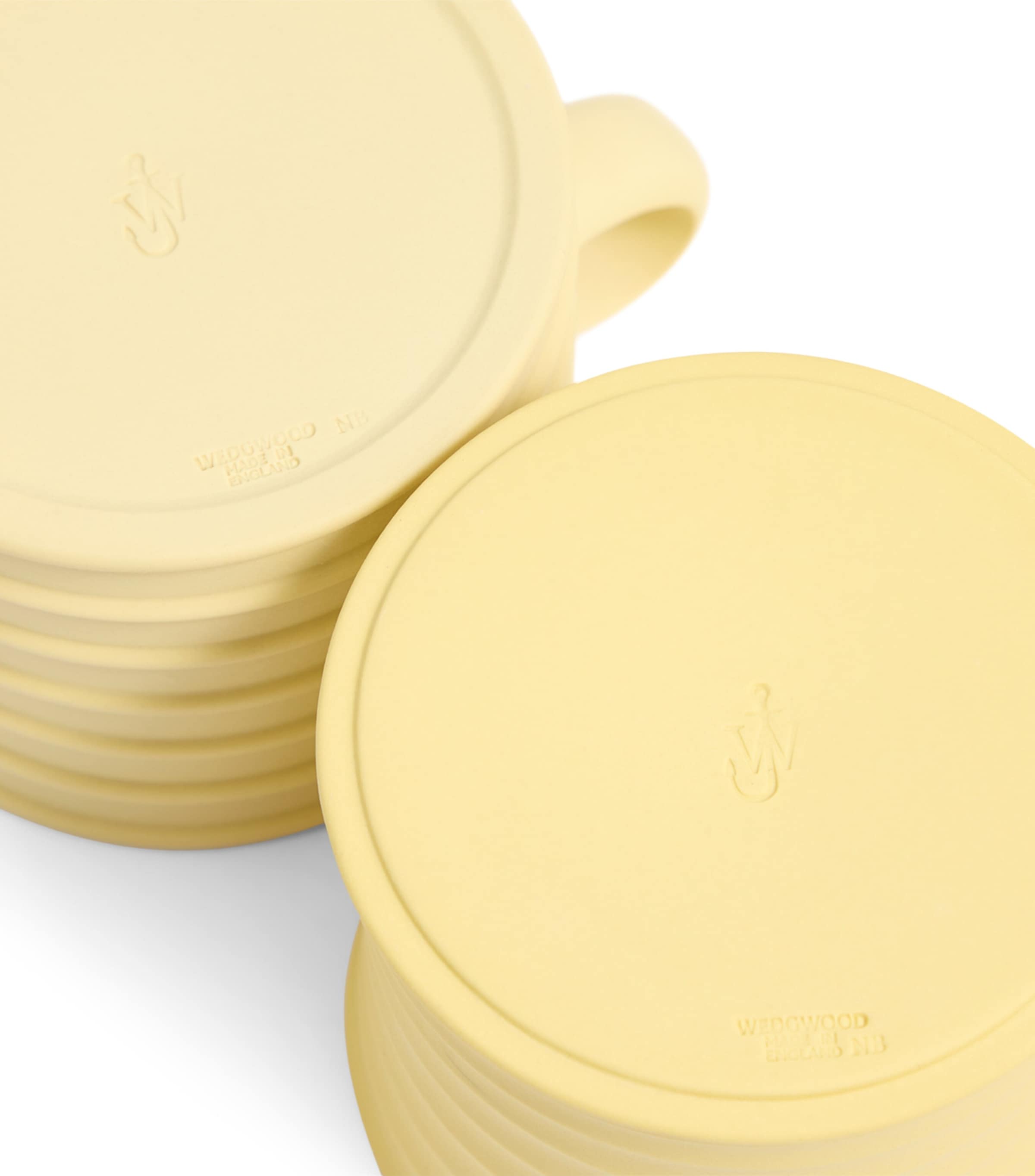 Set of 2 x JW Anderson Mugs (250ml) YELLOW Image 6