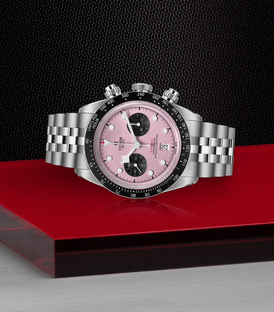 TUDOR Black Bay Chrono Stainless Steel Watch 41mm Pink Image 3