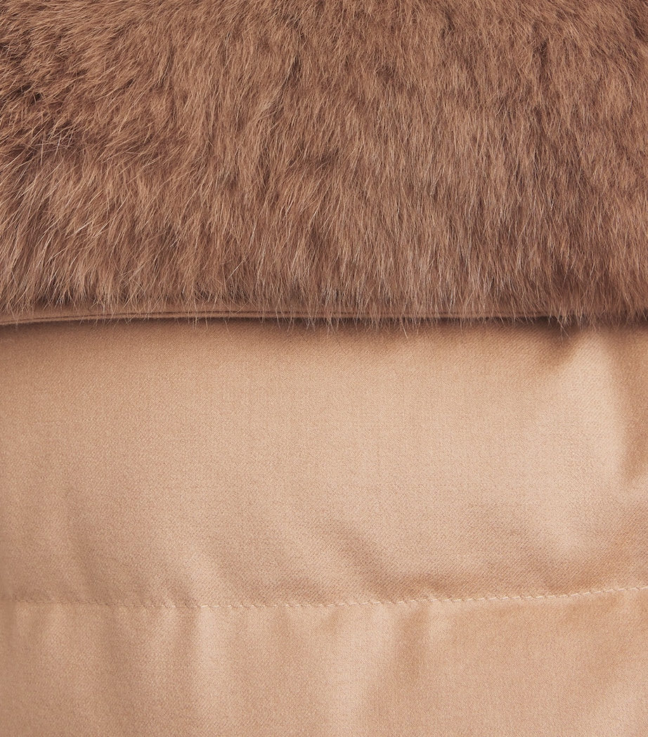 Down-Virgin Wool-Mink Gilet A2026 Image 5