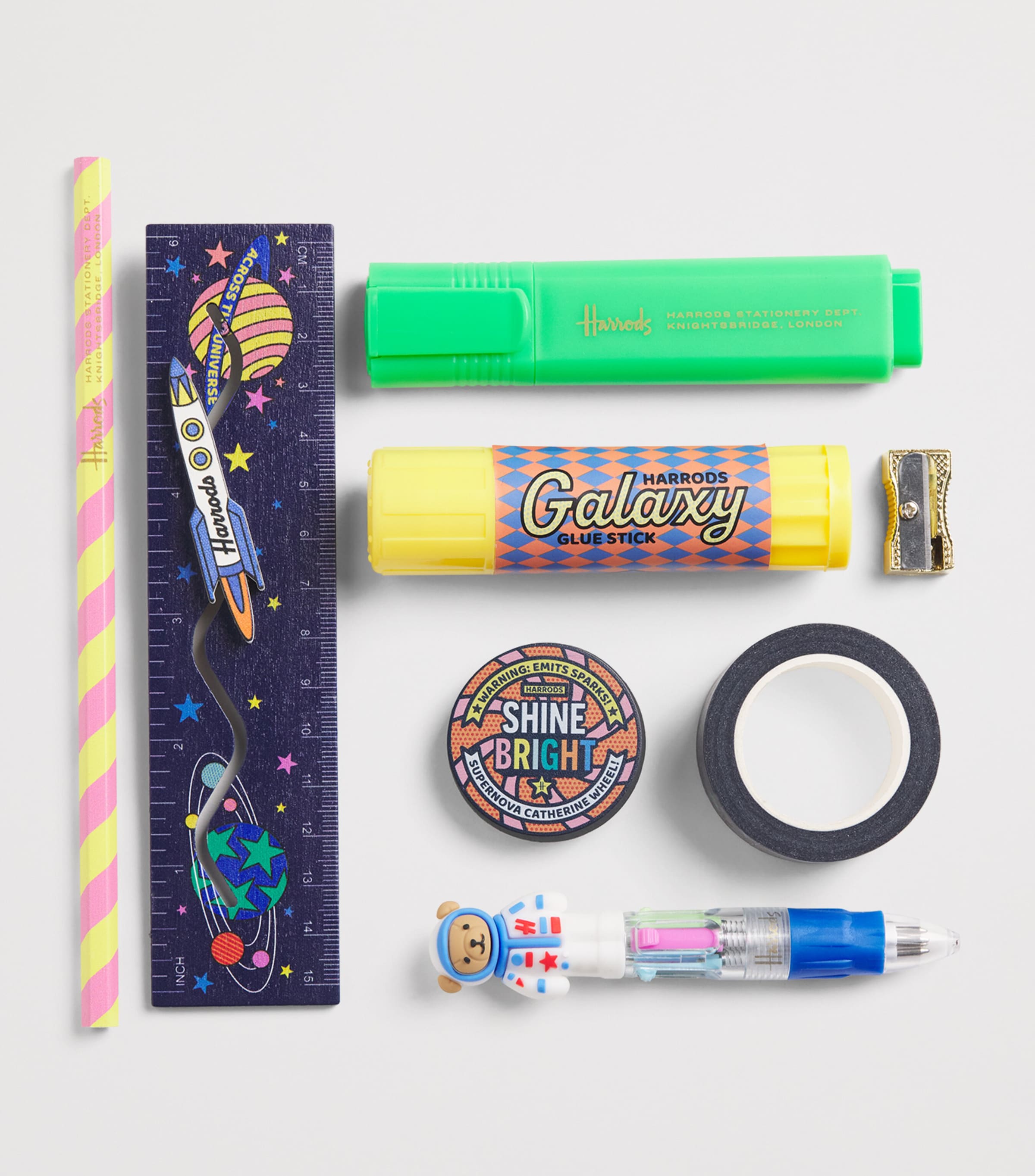 Harrods Pop Rocket Filled Pencil Case Image 2