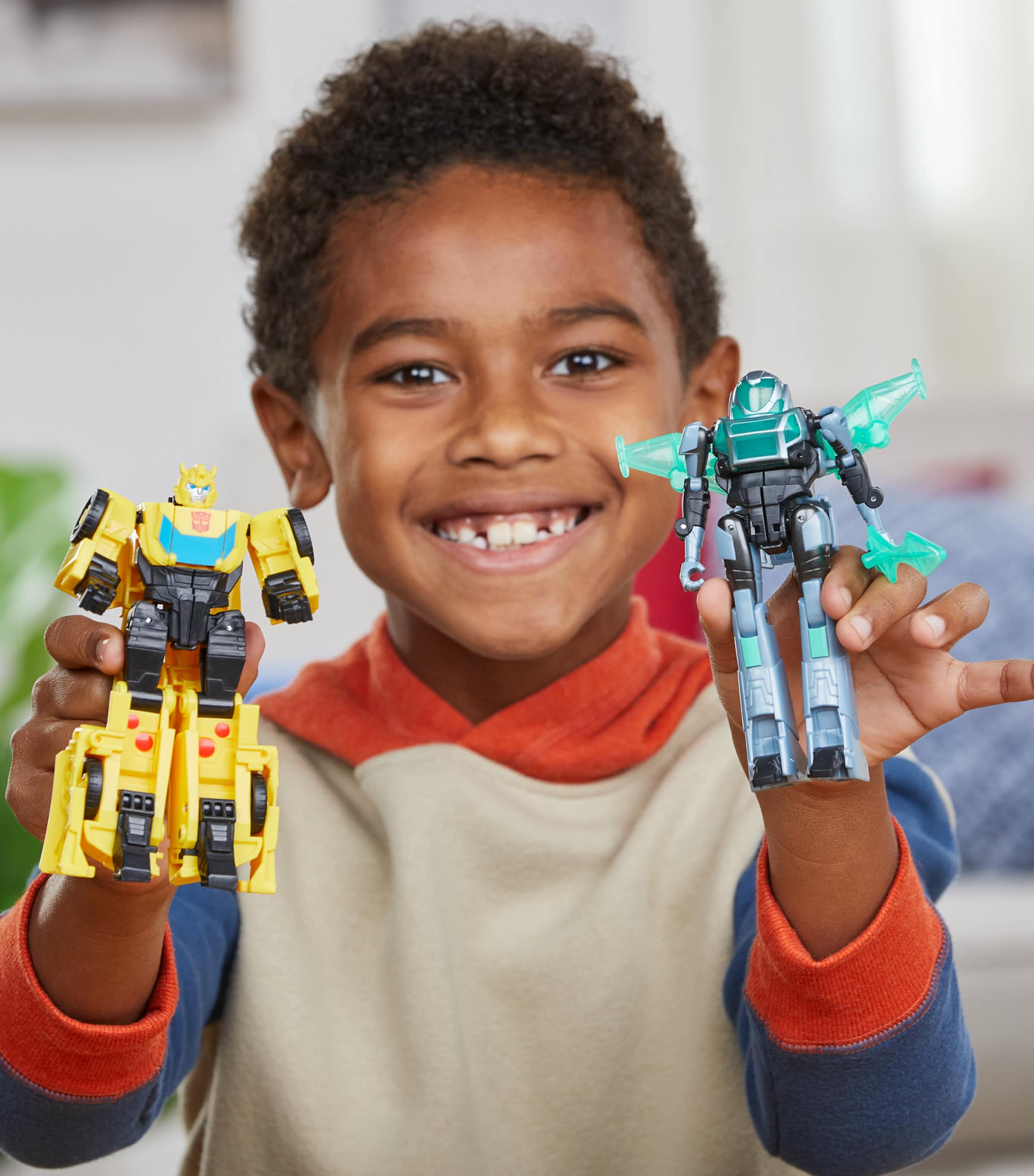 Transformers EarthSpark Cyber-Combiner Bumblebee and Mo Malto MULTI Image 3