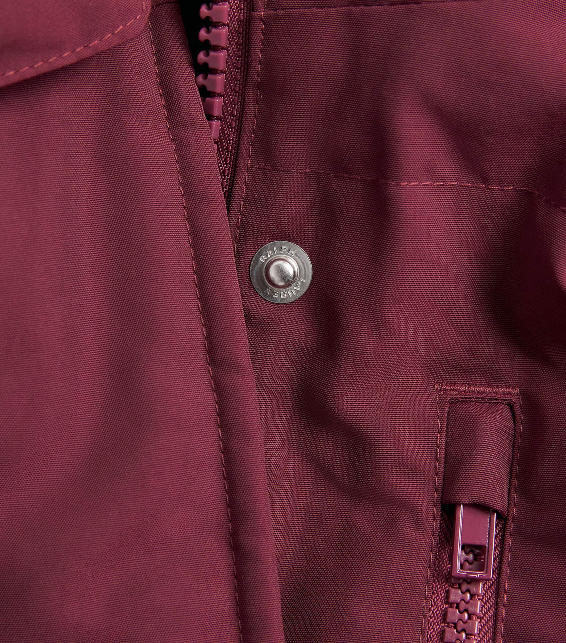Polo Ralph Lauren Womens Down Puffer Jacket Classic Wine Image 6