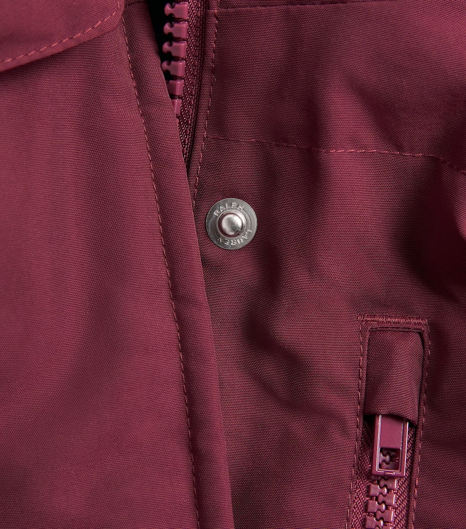Polo Ralph Lauren Womens Down Puffer Jacket Classic Wine Image 6