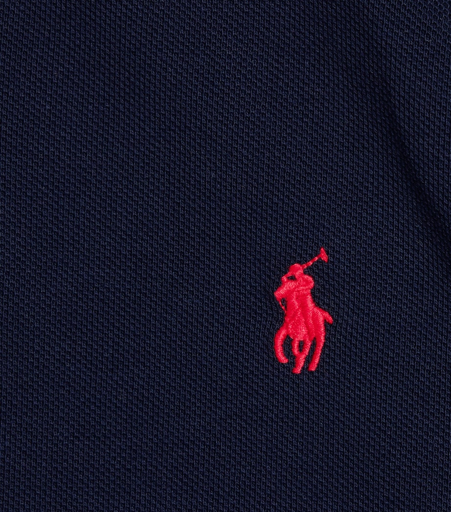 Ralph Lauren Kids Custom Fit Polo Shirt (4-7 Years) Rfnd Navy Image 3