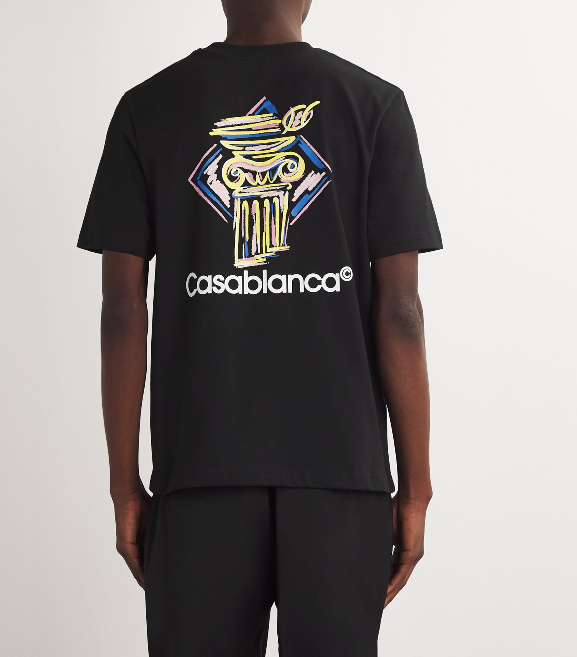 Casablanca Diamond Column Print T-Shirt | Harrods UK