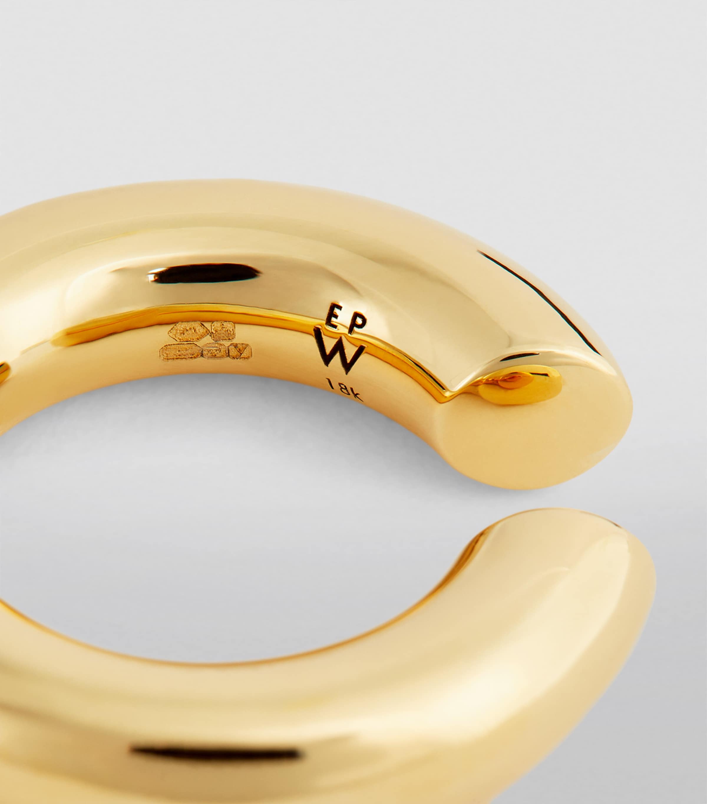 Yellow Gold Single Ear Cuff YELLOW GOLD Image 6