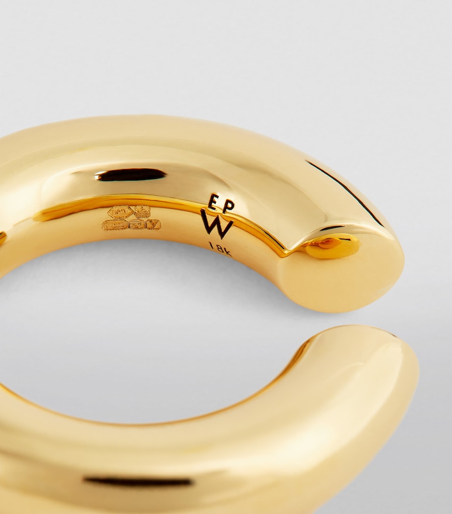 Yellow Gold Single Ear Cuff YELLOW GOLD Image 6