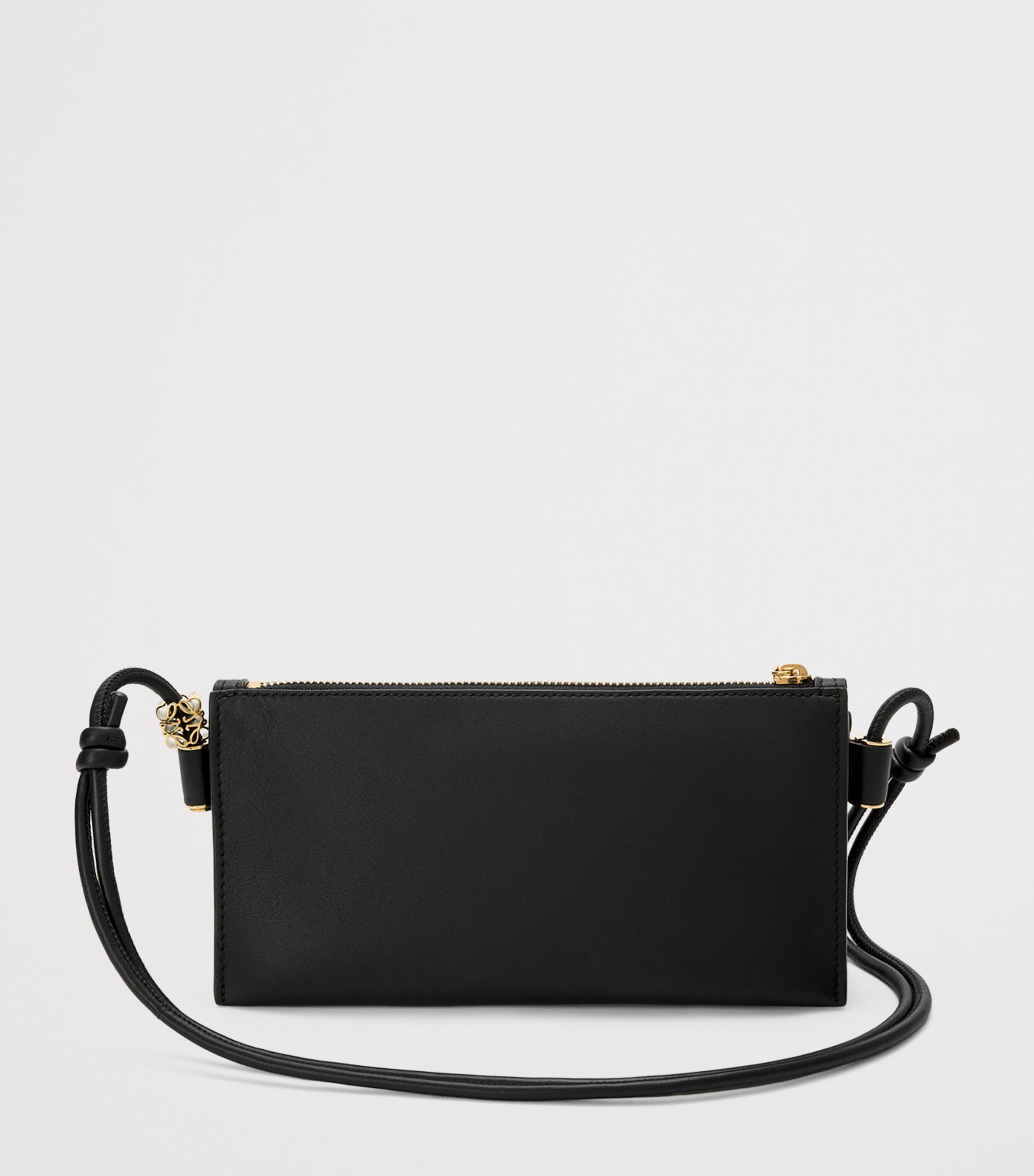 Leather Joya Pouch BLACK Image 4