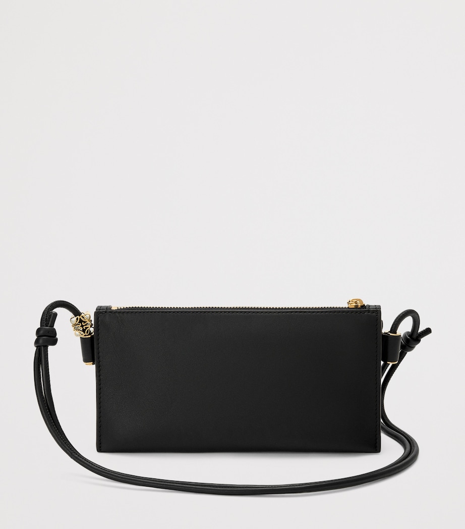 Leather Joya Pouch BLACK Image 4