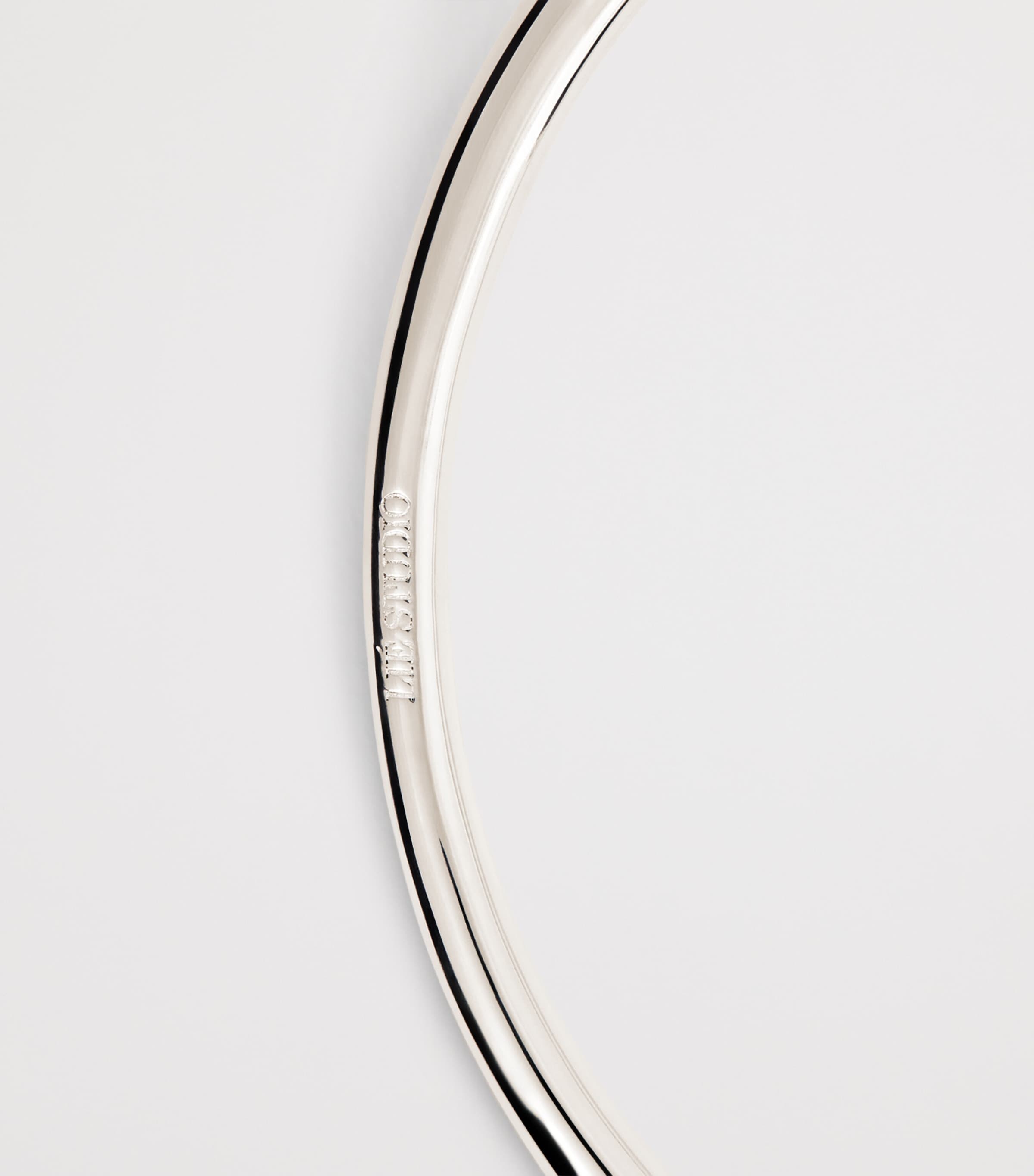 Sterling Silver The Olga Bangle SILVER Image 4