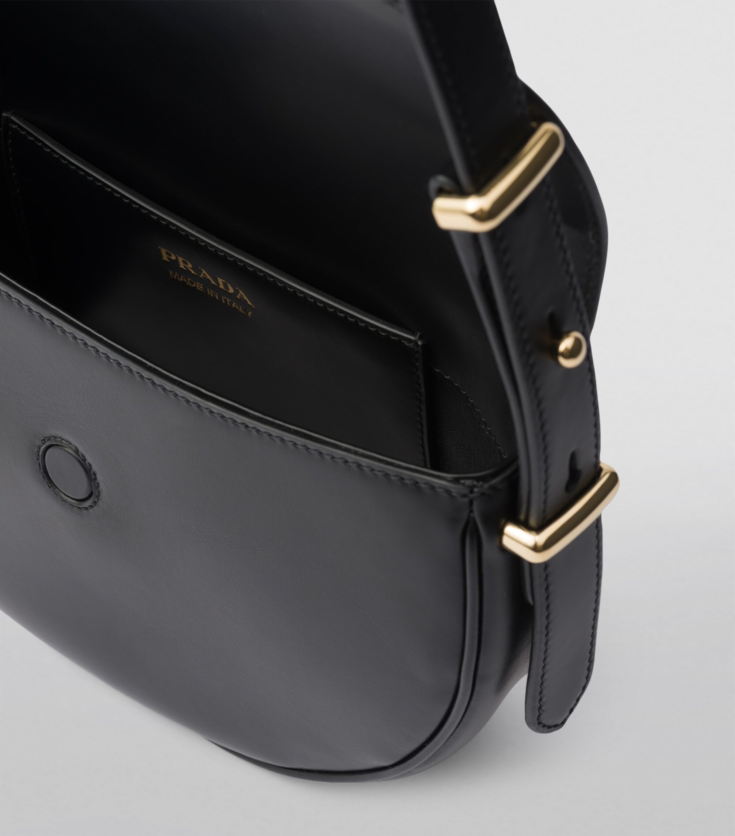 Prada Leather Arqué Shoulder Bag Image 8